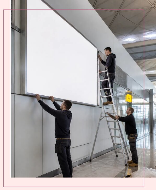 Изготовление и размещение рекламы в аэропорту в Сегеже